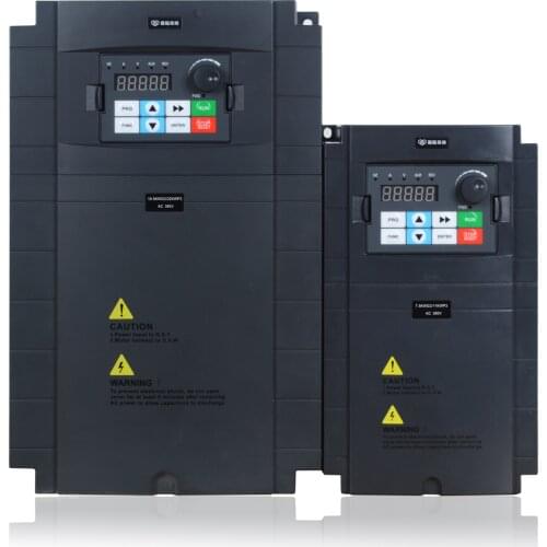 VFD AC220V 380V 2.2 3 5.5 7.5 11 KW Variable Frequency Drive VFD Frequency Converter Inverter Speed Controller for 3-phase Motor