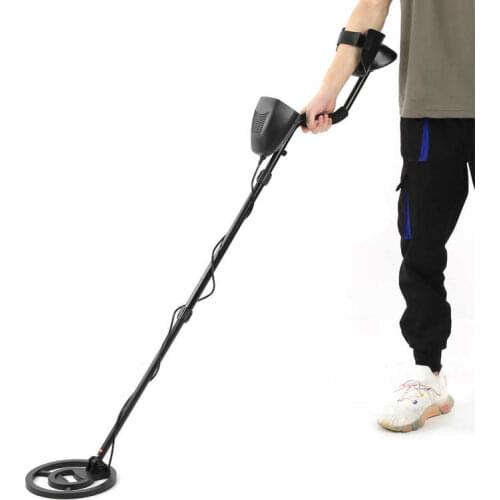 LCD Handheld Metal Detector with Waterproof Searching Coil Adjustable Shaft for High Sensitivity