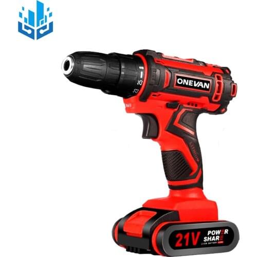 12V 16V 20V Electric Screwdriver Cordless Drill Rechargeable Mini Wireless Power Driver Lithium-Ion Battery Electric Drill 3/8"