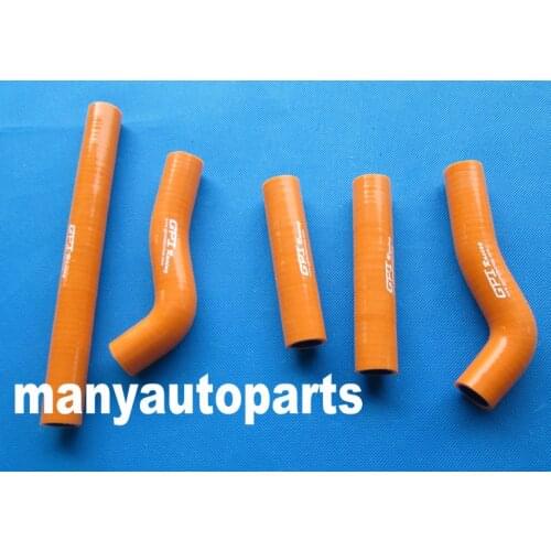 SILICONE RADIATOR HOSE FOR KTM SXF250 SXF 250 2005 2006 /KTM 250 EXC-F 2006 2007 ORANGE