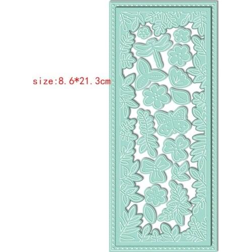 Sirius Rectangular petal lace festival Metal Cutting Dies Kits for DIY Craft Making Greeting Card Album Scrapbooking cutting die