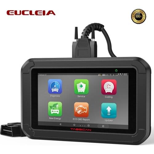 Eucleia Tabscan X7 OBD2 Scanner Engine System Analyzer Throttle BRT Reset EOBD Car Diagnosis OBD 2 Automotivo Diagnostic Tools