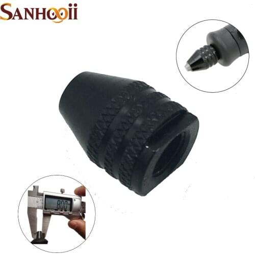 SANHOOII Carbon steel Chuck tools Universal mini grinding Collet 0.29-3.2mm For Electric Drill/Grinder Rotary Tools M8x0.75mm