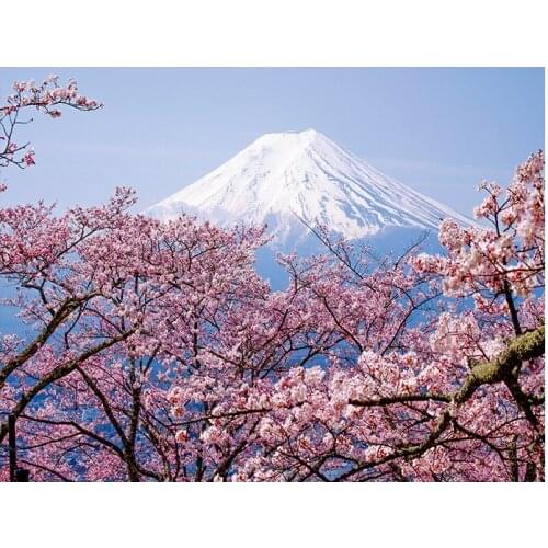 Cherry Blossoms Tapestry Japanese Wall Hanging Decoration Backdrop Bedspread Bedroom Wall Rug