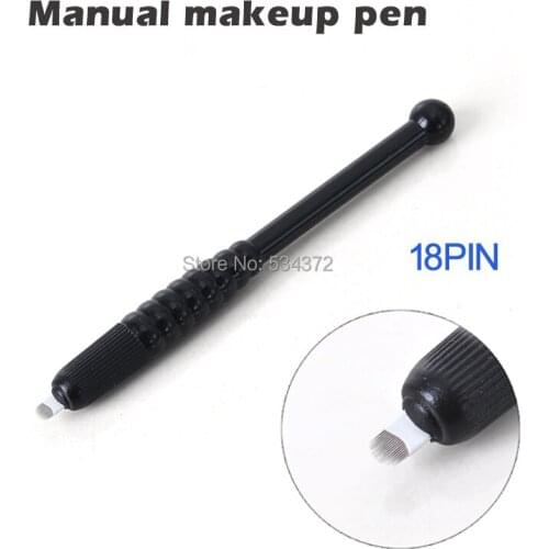 10Pcs * 18 Pin Sterilized Packing Disposable Permanent Manual Pen