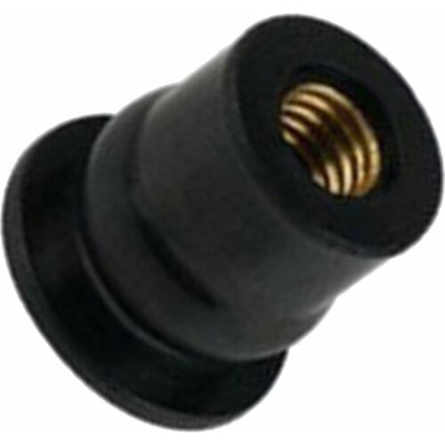 10PCS / Set Universa Rubber-Nuts M6 Neoprene Nuts Damper Panel Fixing 6mm For Auto Windshield Car Body Motorcycle AtV