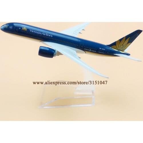 16cm Air Vietnam Airlines B787 Boeing 787 Airways Airlines Metal Alloy Airplane Model Plane Diecast Aircraft