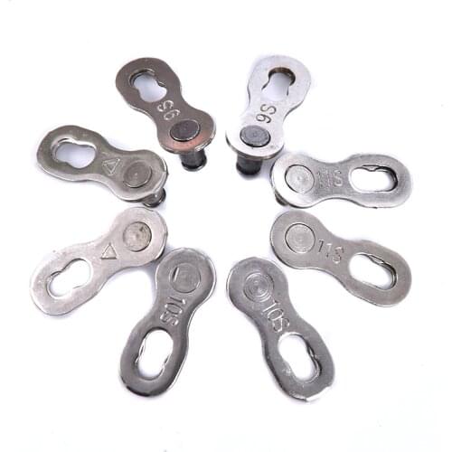 6/7/8/9/10/11 Speed Bike Chain Connector Lock Set MTB Road Bicycle Connector For Quick Master Link Joint Chain Pin