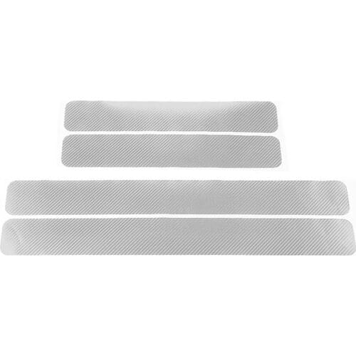60% Dropshipping!! Car Door Sill Sticker Universal Anti Scratch Carbon Fiber Self Adhesive Car Door Decal for Car