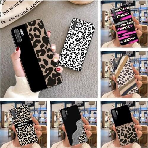 Ranipobo Leopard Print Phone Case For Samsung Galaxy Note20 ultra 7 8 9 10 Plus lite Samsung M21 M31S M30S M51