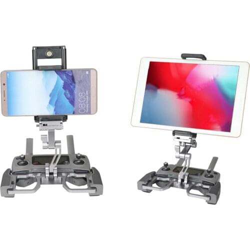 Remote control phone Tabelt Pad Bracket Holder Aluminum base for dji mavic 2 pro zoom / pro 1/ air /spark /mavic mini drone