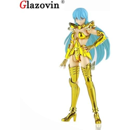 Glazovin GT Saint Seiya Myth Cloth EX Sacred Contract Female Pisces Venus Action Figure Collection Model Decorations Doll Toys