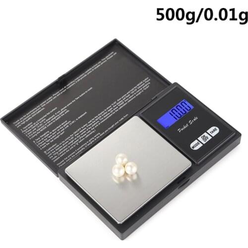 500g Electronic Digital Precision Mini Scale Precise text play Jewelry Pocket Scale Balance 0.01 High Accuracy For Kitchen Scale