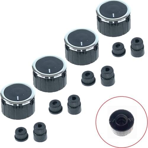 Akel Button 4 pcs Team Flush Cooktop Button-TYPE 2 Black HT-SÜ0014-38