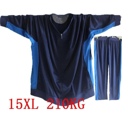 Winter autumn men patchwork jackets Sweatshirts zipper sports hoodies fleece large size big 12XL 13XL 15XL jacket loose 72 74 70