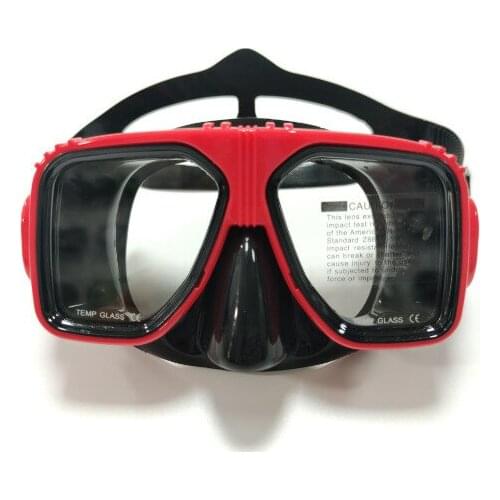 Scuba diving mask black underwater dive mask freediving goggles Tempered glasses antifog with Adjustable strap