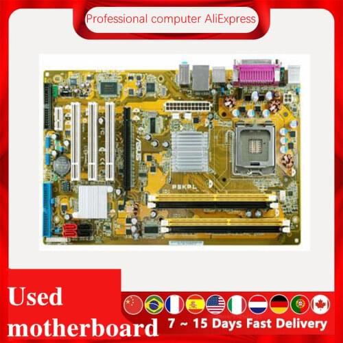 For Asus P5KPL Desktop Motherboard G31 Socket LGA 775 Q8200 Q8300 DDR2 Original Used Mainboard On Sale