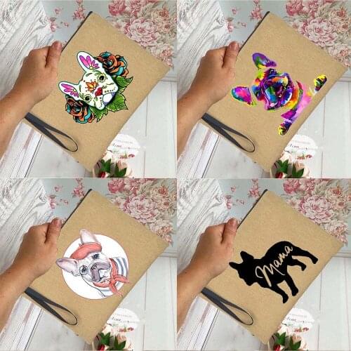 French Bulldog Outdoor Multifunction Bags Travel Cosmetic Bag Totes Women Toiletries Organizer Female Storage Makeup Cases Purse