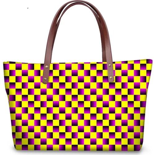 Женские сумки в клетку Noisydesigns China At AliExpress