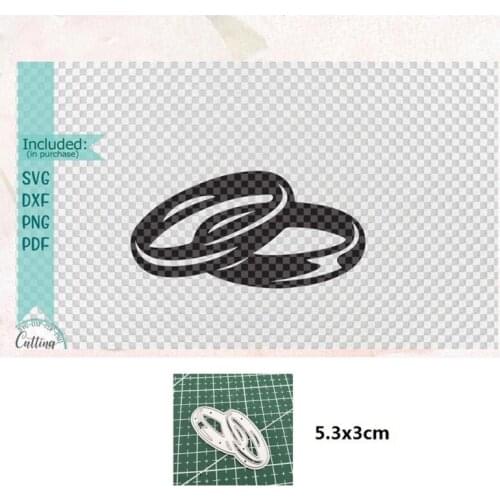 2021 New Ring Metal Cutting Dies Stencil Scrapbooking DIY Album Stamp Paper Card Emboss