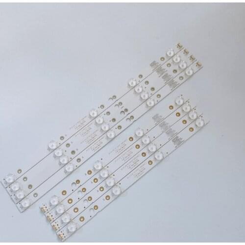 5set=40pcs LED backlight strip for LG 43UJ620V 43UJ6200 43UJ630V CRH-A4330300104L6CNRev1.0 CRH-A4330300105R6CNRev1.0