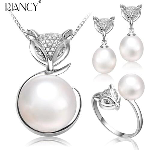 Real freshwater natural pearl sets,hot selling 925 sterling silver bridal jewelry sets,wedding women top quality