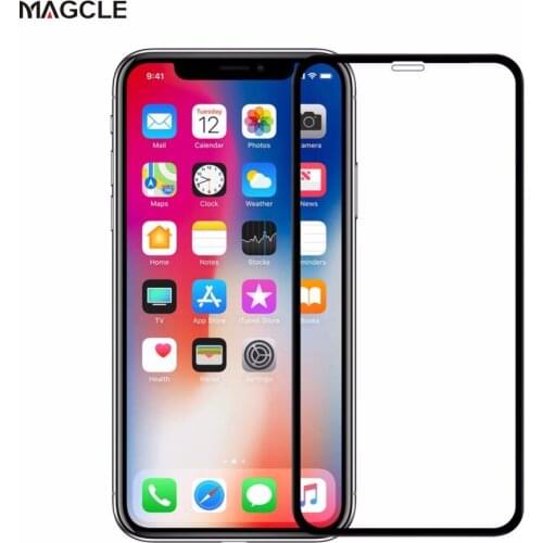 9H Tempered Glass for iPhone Xs Max Xr X 6 6S 7 8 Plus Full Cover Screen Protector for iPhone Xr Xs Max X 6 6S 7 Plus