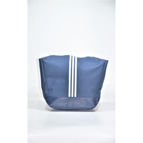 Female-Male Navy Blue, Gym Bag, 3 Striped Comfortable Wide Daily, Quality Fabric, solid Zipper, Convenient, Modern