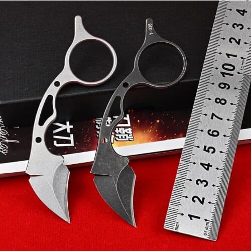 5Cr13Mov Fixed Blade Pocket Knives Hunting Knife Survival Tactical Military Mini CSGO Karambit Self Defense Utility EDC Tools