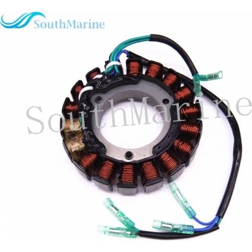 6AH-85510-00 Stator Assy for Yamaha 4-Stroke 15hp 20hp F15L F15S F20S F15C F20E F20P F20M Outboard Engine 2006 and Later