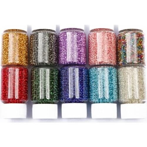 3000pcs Bottled 2mm Glass Seed Beads Charm Czech beads Handmade beads For Jewelry Making Accessories DIY Bracelet Necklace