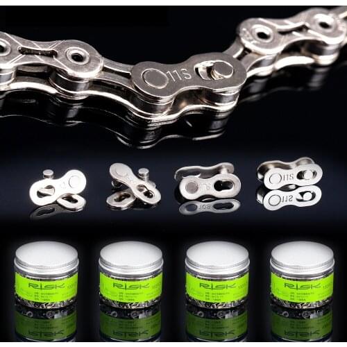 5 Pair Bike Chain Quick Link Connector Lock Set MTB Road Bicycle Power Chain Quick Release Buckle for 6 7 8 9 10 11 Speed
