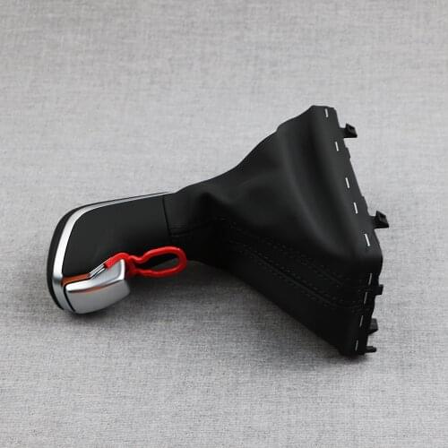 For Audi A6 C7 A7 2012 2013 2014 2015 4G1 713 139 4G1713139 Black Gear Shift Knob LHD AT
