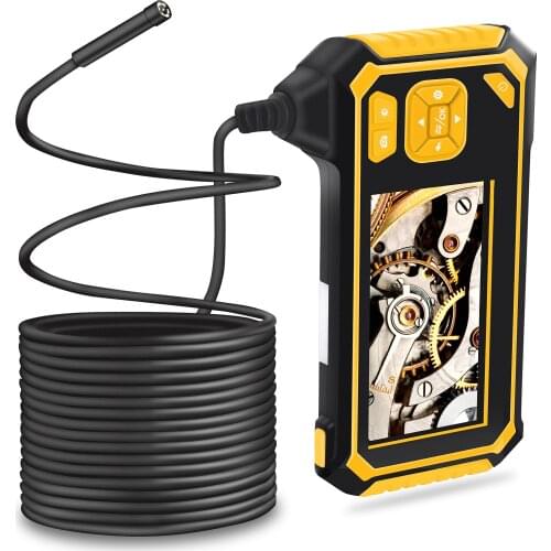 Dual-lens HD 1080P Endoscope with 4.3Inch Screen Industrial Automobile Inspection Pipeline Endoscopes IP67 Waterproof Durable
