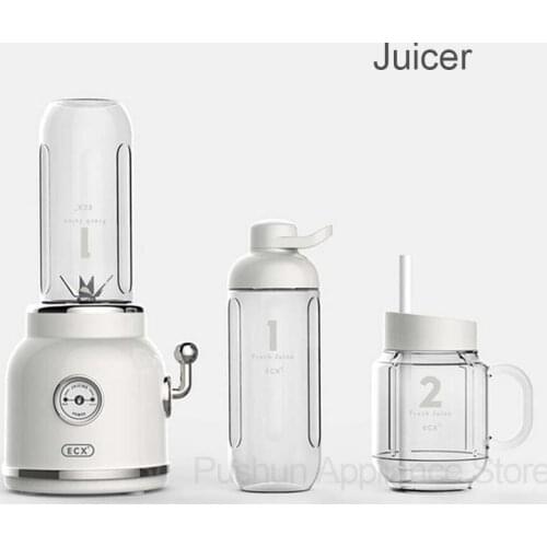 220v Retro Electric juicer household small portable juicer fruit vegetable lemon orange machine multi-functional food processor
