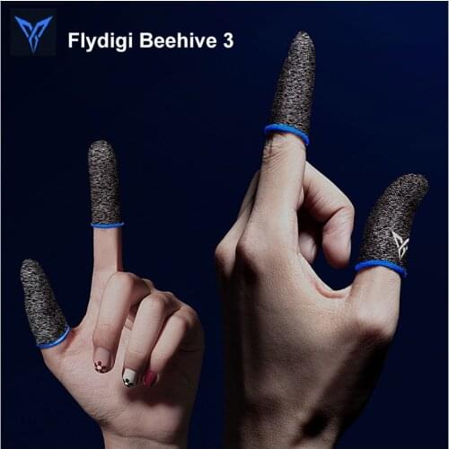 Newest Flydigi Beehive 3 Sleep-proof Sweat-proof Professional Touch Screen Thumbs Finger Sleeve for iOS Android PUBG Mobile Game
