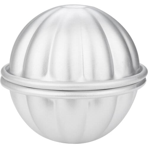 2Pcs Metal Bath Bomb Mold For Handmade Bath Bomb Making Mold Fizzy Petal Shape DIY Metal Molds Bath Care Tool 7*3.6cm