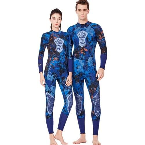Ladies Full-Body Wetsuit, 3mm Neoprene Long-Sleeved MenS Wetsuit, Suitable For Swimming/Diving/Snorkeling/Surfing Orange