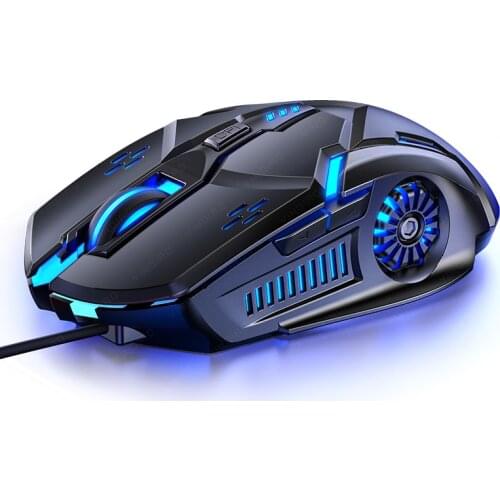 G5 Wired Gaming Mouse Colorful Backlight 6 Button Silent Mouse 4-Speed 3200 DPI RGB Gaming Mouse For Computer Laptop Mice