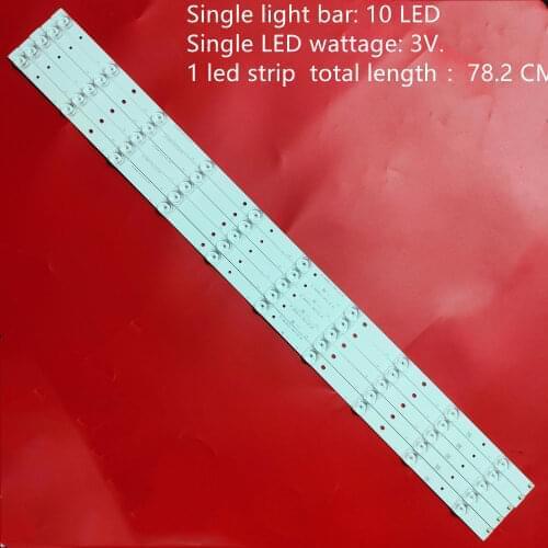 Brand new Changhong LED 40C1000N LED 40B2080N lamp RF-AB400E32-1001S-01 lamp LB-C400F14-E2-S-G1-RF1 Total length78.2 CM 3V