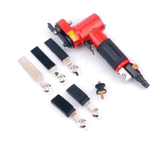 New 7pcs/set Pneumatic Reciprocating type Sand Machine with 5pcs Bracket Abrasive finishing machine
