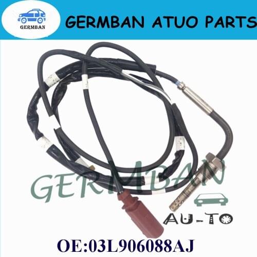 New Manufacture Exhaust Temperature Sensor For Audi A3 TT SEAT LEON SKODA SUPERB YETI VW GOLF Part No# 906 088 AJ 03L906088AJ