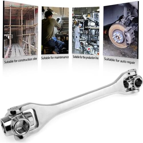 New Household Wrench 12/13/14/15/16/17/18/19 8 In 1 Socket Wrench Spanner Key Multi Tool Hand Tools Herramientas Ferramentas