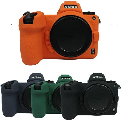 New Silicone Armor Skin Case Protective Body Cover Skin For Nikon Z6II Z6 II Z7II Z7 II Mirrorless Camera