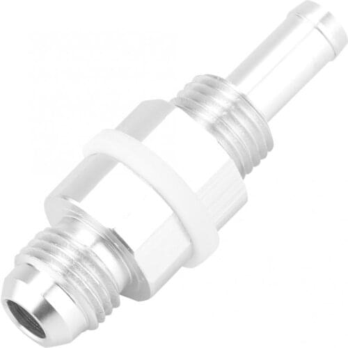 Portable Male Flare Bulkhead to AN6 - 5/16 Hose Barb Fuel Tank Fitting Car Modified accesorios automovil car accessories