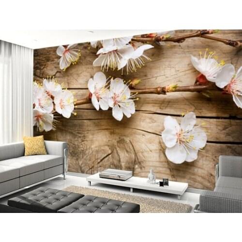 Custom floral wallpaper,Spring Blossom,3D photo for living room bedroom kitchen restaurant background wall waterproof wallpaper