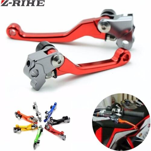 CNC Pivot Foldable Clutch Brake Lever For honda CRF450R 2002-2016 CRF250X 04-16 CRF450X upermoto Dirt Bike Off Road Motocross