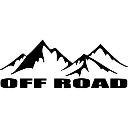 Please Off Road Mountain Unusual Car Sticke Windshield Bumper Motorcycle Decor High Quality KK Vinyl Scratches Waterproof PVC