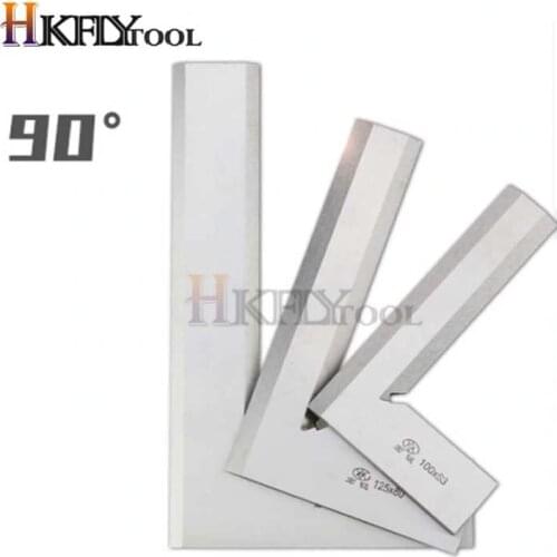 Machinist Square 90 Degree Right Angle Engineer Set Precision Ground Steel Hardened Angle Ruler gauge square ruler Protractor
