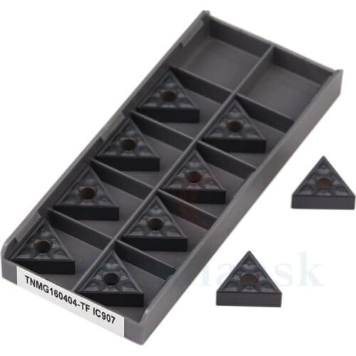 TNMG160404-TF IC907 IC908 TNMG160408-TF IC907 IC908 Carbide Inserts CNC Metal Lathe Turning Tools,For Processing Stainless Steel